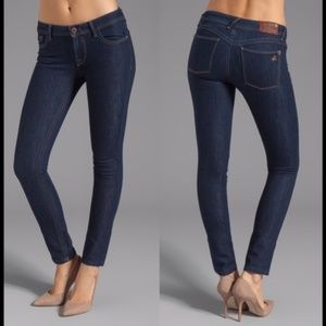 DL1961 Dark Wash Amanda Skinny Jeans in Geneva 24